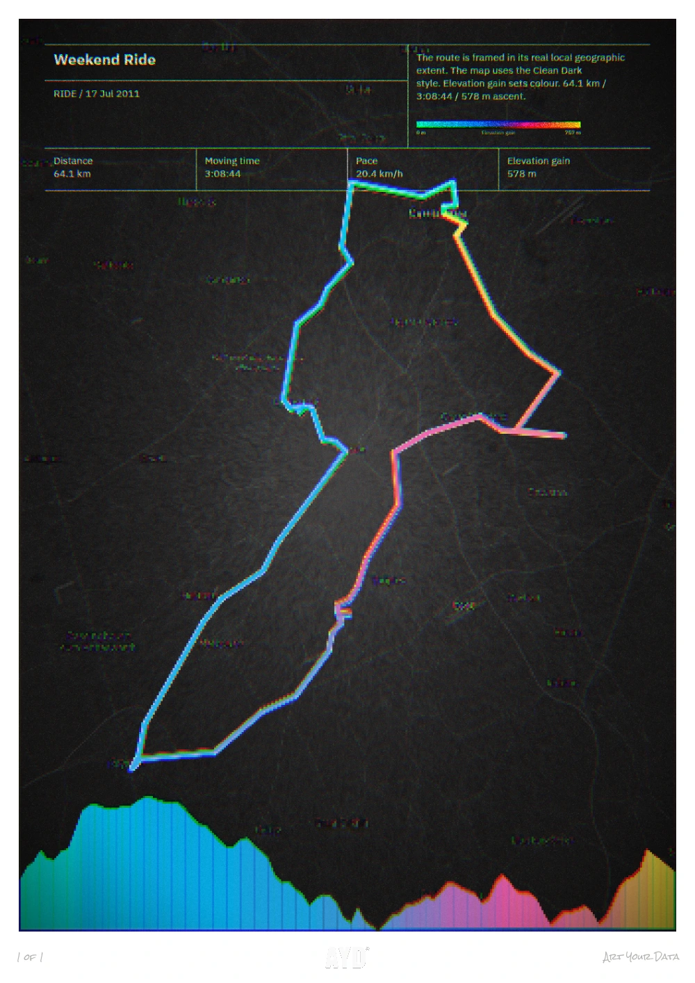 CRT Dark Map artwork